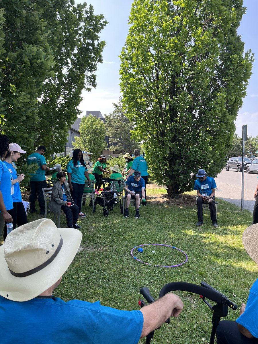 Today, after 4 years, our wonderful clients from our 5 Adult Day programs came together for the Annual Seniors Summer Games in the spirit of fun and friendly competition. THANK YOU to all of our truly amazing <a href="/regionofpeel/">Peel Region</a> ADS staff who made this possible. My 💓 is full!