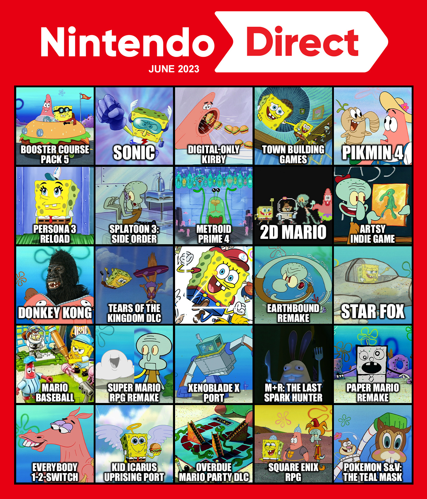 Nintendo Direct June 2023 favorites 👇 . Nintendo Direct was super