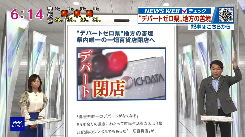 【悲報】松江駅の一畑百貨店、閉店! 島根はデパートゼロ県(山形、徳島県に続き3県目)へまとめのカテゴリ一覧まとめまとめについて関連サイト一覧
