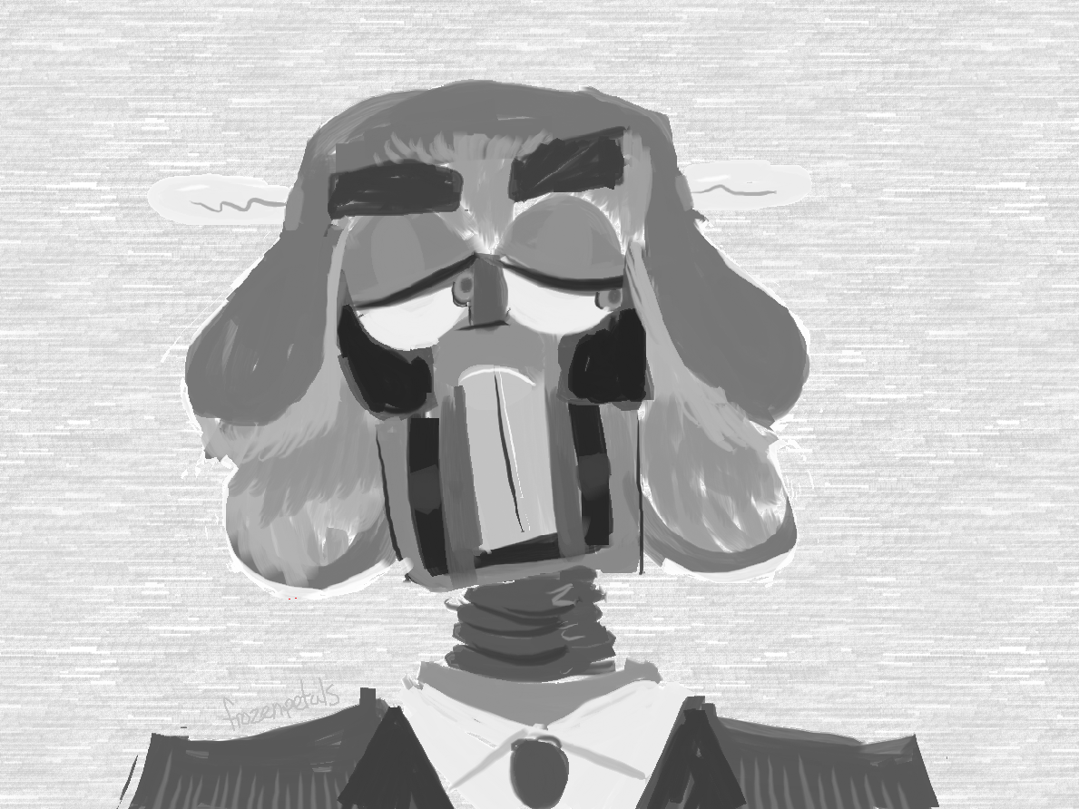 i need to get used to drawing this guy #toontown #toontowncorporateclash #corporateclash