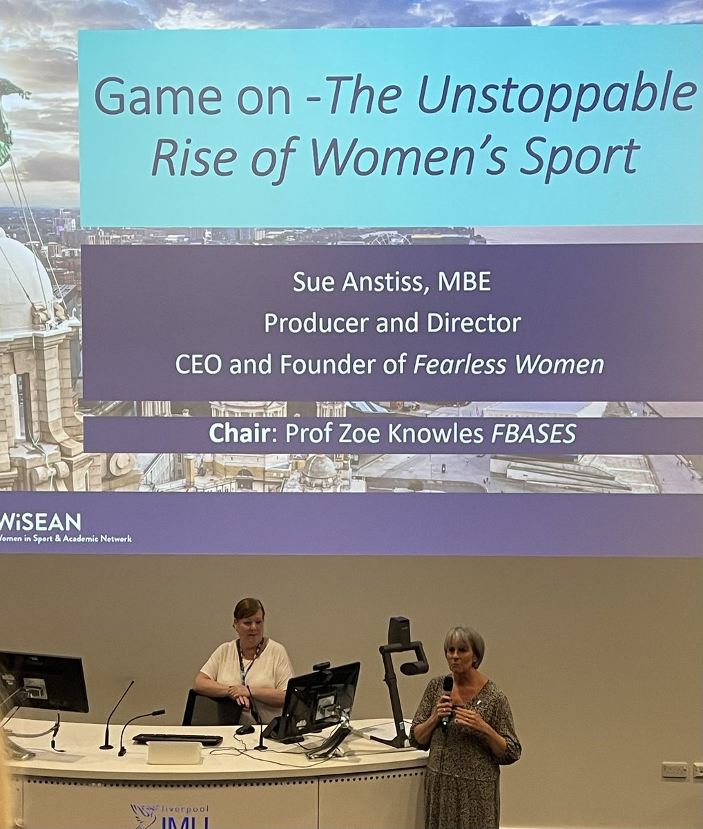 Sarah Robertson (@sarahcaseupton) on Twitter photo So inspired to support more women & girls get into and stay in sport after watching the preview of the brilliant @gameondoc by <a href="/sueanstiss/">Sue Anstiss MBE</a> ahead of itโs <a href="/netflix/">Netflix</a> release on next week.๐ช
Thank you <a href="/LJMUSportSci/">LJMU Sport Science</a> for the invite. So inspired to support more women & girls get into and stay in sport after watching the preview of the brilliant @gameondoc by <a href="/sueanstiss/">Sue Anstiss MBE</a> ahead of itโs <a href="/netflix/">Netflix</a> release on next week.๐ช
Thank you <a href="/LJMUSportSci/">LJMU Sport Science</a> for the invite.