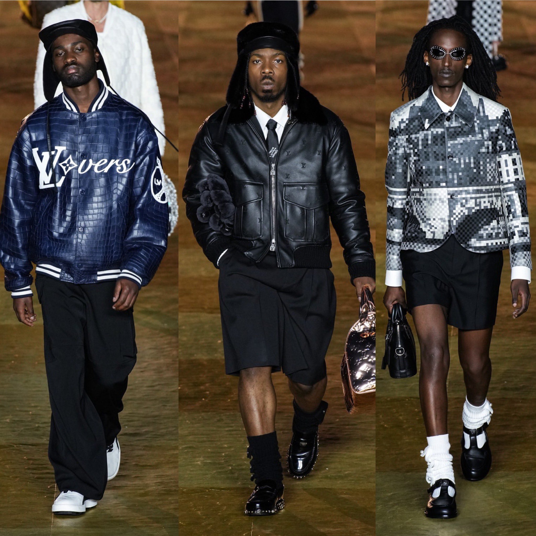 LOUIS VUITTON レース ジャケット Zippered Knitted Blouson - Men - Ready-to-Wear | LOUIS VUITTON ®