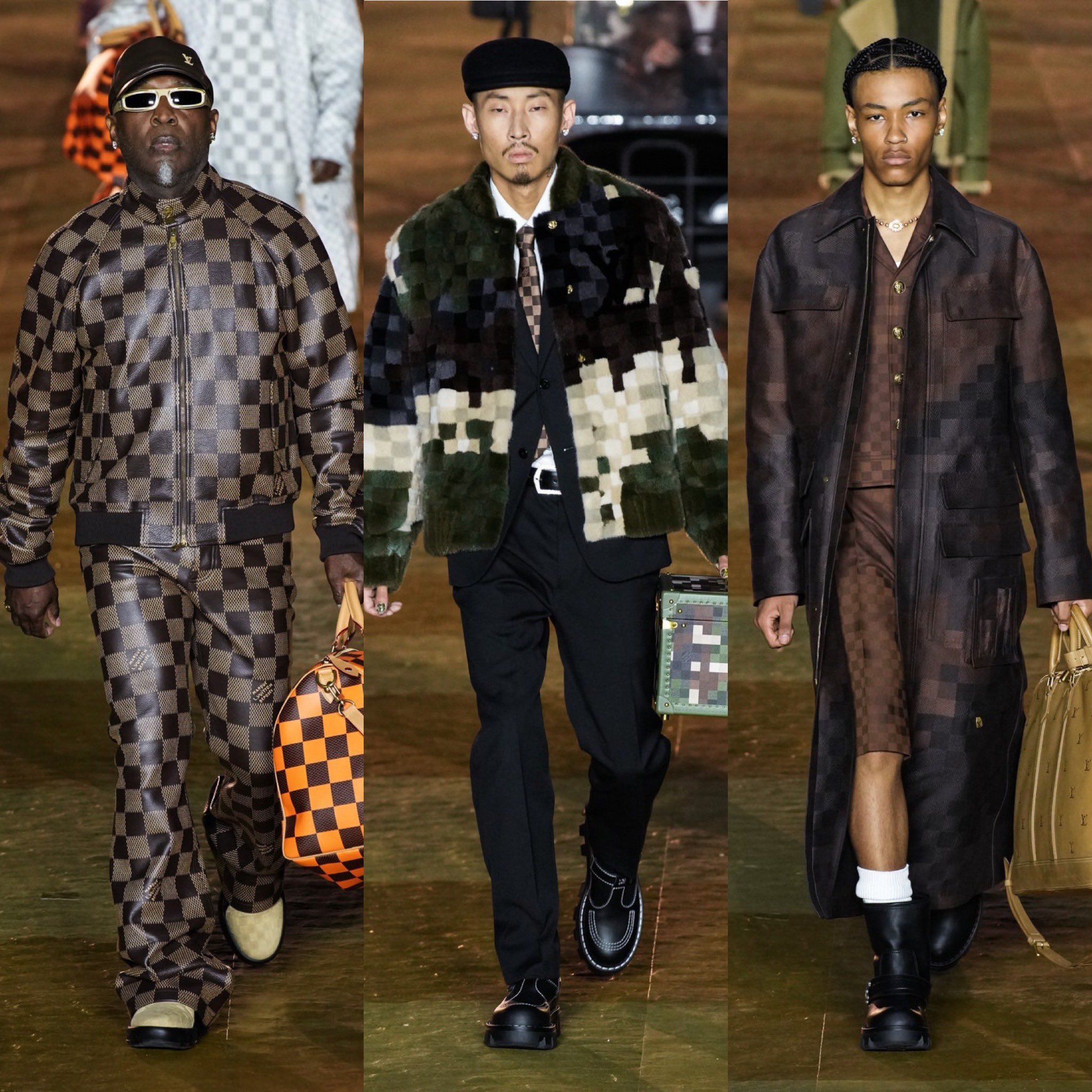 Outlander Magazine on X: Louis Vuitton by Pharrell Show