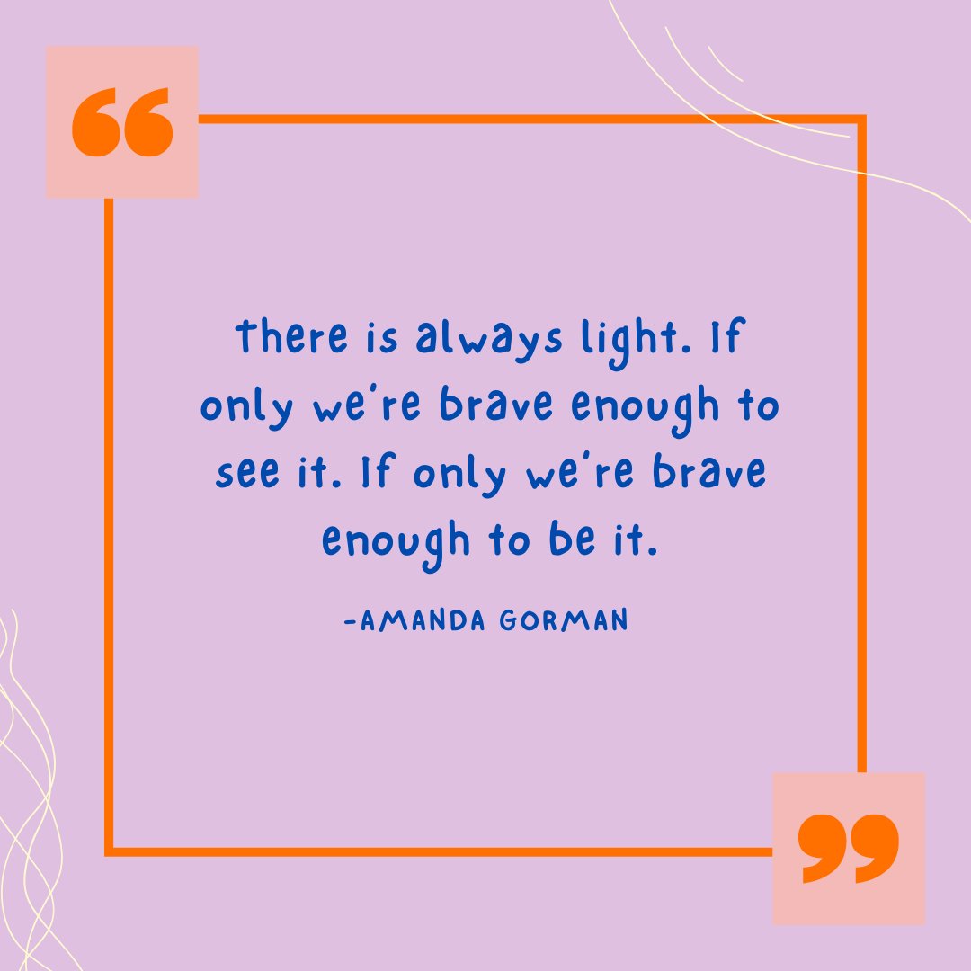 #mentalhealth #quoteoftheday #AmandaGorman #MentalHealthAwarenessWeek