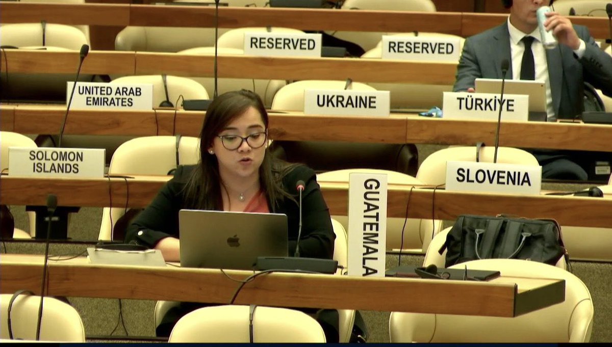 Guatemala 🇬🇹 participated during the Panel 3: Experience in Haiti 🇭🇹, overcoming urgent challenges, particularly to health, food security and protection concerns during #ECOSOCHAS #HaitiCantWait