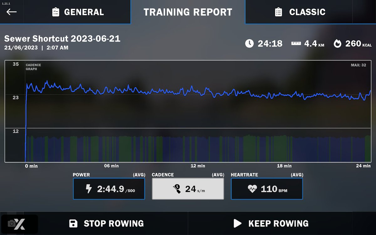 ozbob13's tweet photo. 4.4km #trainingrow π£ββοΈ 24:18 min
really good fun with the large screen (old television)
chrome cast from the tablet (S8 ultra). https://t.co/gac7Hup9zZ