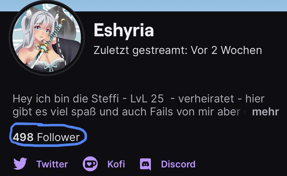 Uhm… aahh.. warte WAS?! Woher kommt ihr? 👀😱 so aktiv bin ich doch gar nicht! Holy danke für fast 500 kleine wölfchen 🥹 
#GERVtuber #SmallStreamerCommunity