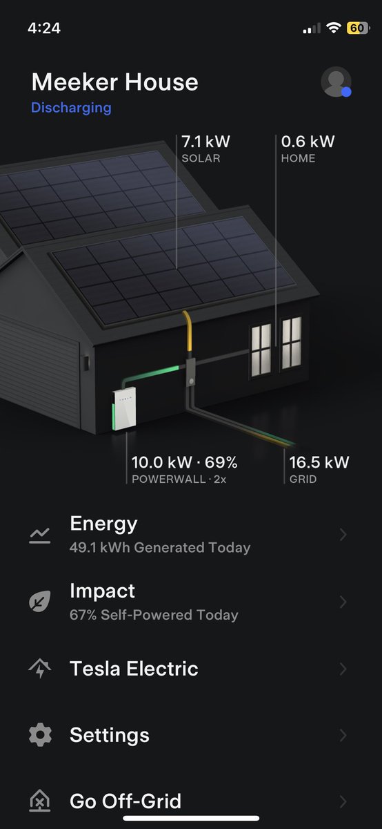 Clm1403's tweet photo. Tesla Electric plan going wild today … This is the whole reason I signed up! Should be an interesting few hours/Summer - @Tesla https://t.co/OCH1iCao20