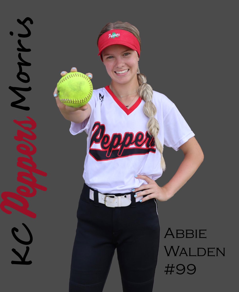 Let’s meet Some Peppers! #99 Abbie Walden Olathe,Ks MI/OF Junior 2025 #LeftorRightdelight