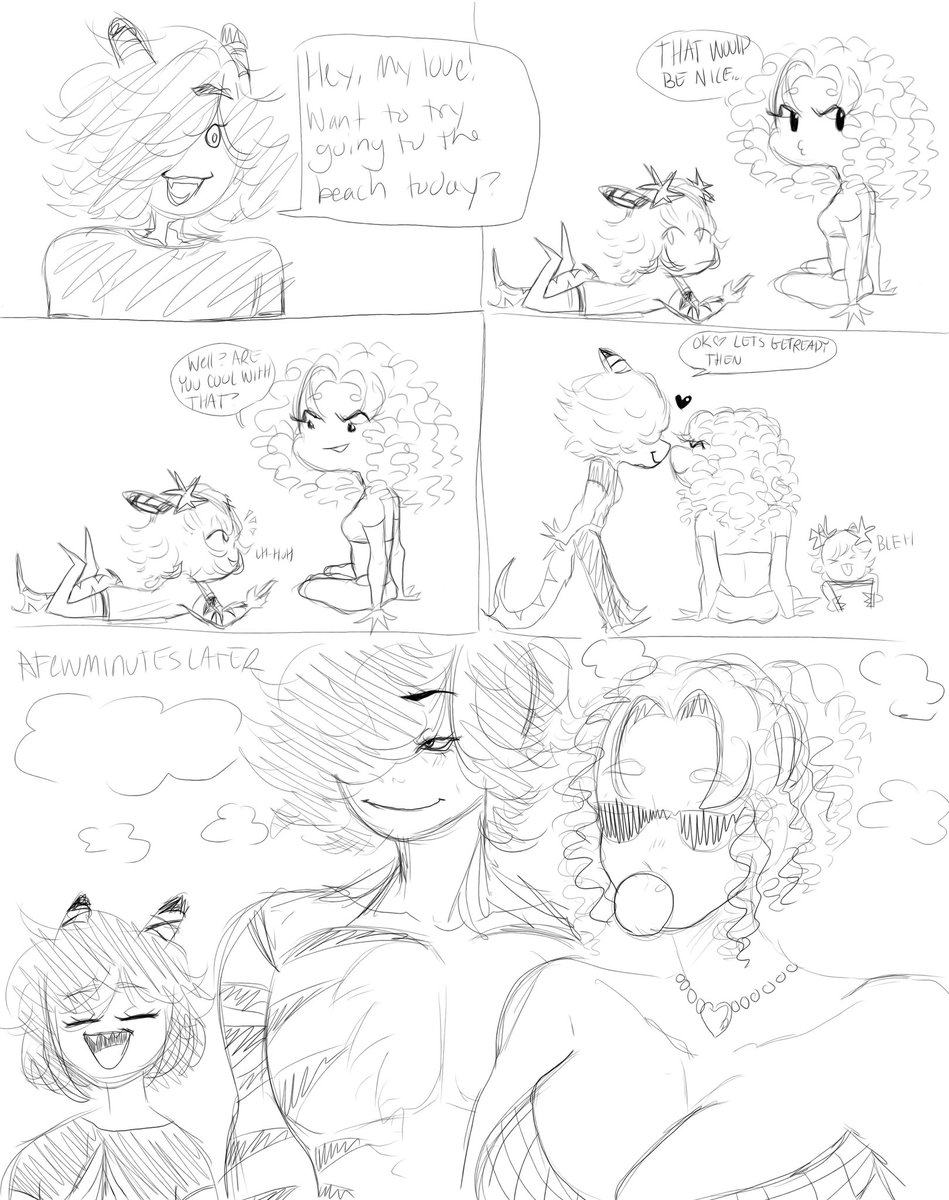 ClassicAnimeFan's tweet photo. I finally made a comic of the family 🥹
#married #marriedcouple #Couple #CoupleGoals #goals #goingtothebeach #beachday #beach #SAND #sand #family #babygirl #baby #traditional #ArtistOnTwitter #art #digitalartwork #Digital https://t.co/wIVFqutmU7