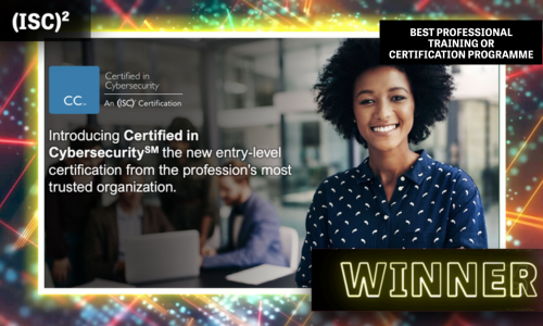 Congratulations to <a href="/ISC2/">ISC2</a> for winning in the Best Professional Training or Certification Programme category at the 2023 #SCEuropeAwards!