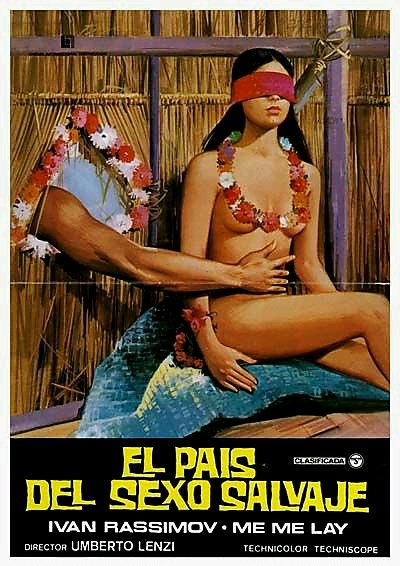 Spanish movie poster for #ManFromDeepRiver (1972 - Dir. #UmbertoLenzi) #IvanRassimov #MeMeLai
