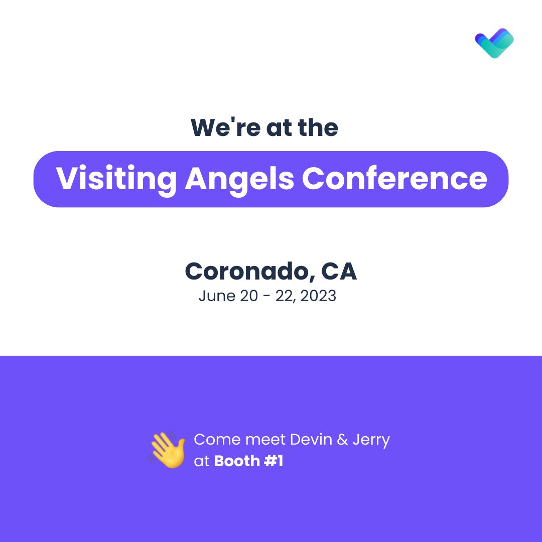 At the @_VisitingAngels conference this week? We are too! 

👋  Come meet Devin & Jerry at the best booth in town (Booth #1) to learn about how easy it is to provide #EarnedWageAccess to your team.