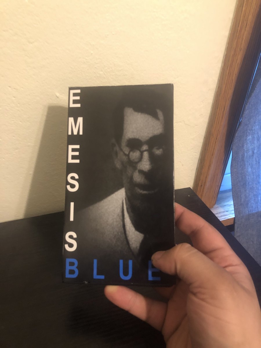 made a fan vhs cover for Emesis Blue!