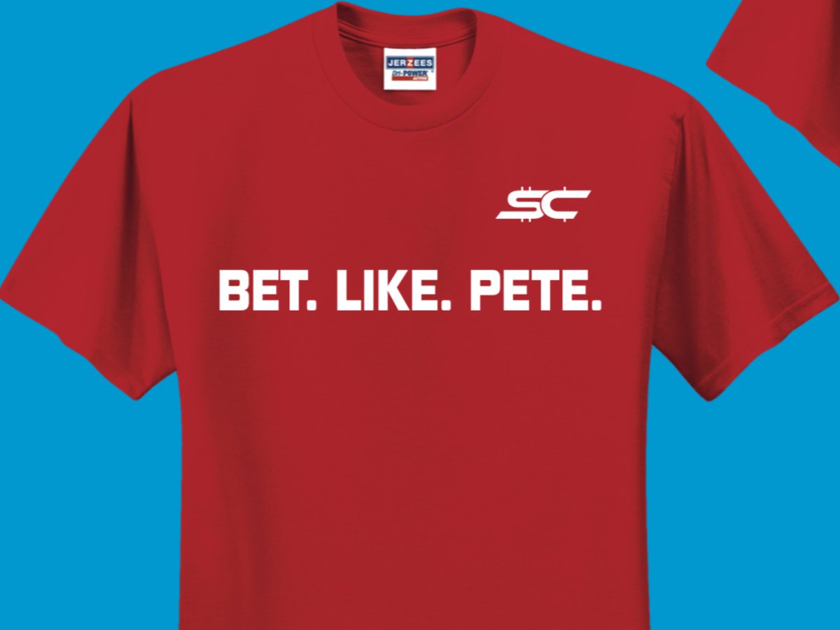 scccllc's tweet photo. Great baseball ⚾️ going on! Get your #sportsbets in and a new Bett like. Pete. #tshirt to go with it at https://t.co/bndNw5TRER #shootersshoot #tuesdayvibe https://t.co/Kv1E5JGX1A