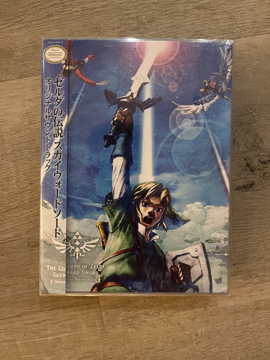 I know… I am not really active on my socials. Anyway, here is my newest loot. The #OST of #TheLegendOfZelda #SkywardSword. 5 Discs full with #gamemusic. #originalsoundtrack #zelda #nintendo