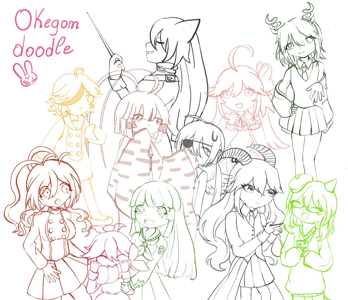 Milky_bunAlex's tweet photo. Some small sketches for a request !
What is your favorite character?
🎋
#funamuseart #okegom #hanten #rane #chlomaki #reficul #yosafire #macarona #rawberry #lobco #memoca #tatsumiya #grora https://t.co/oROIpcHTnR
