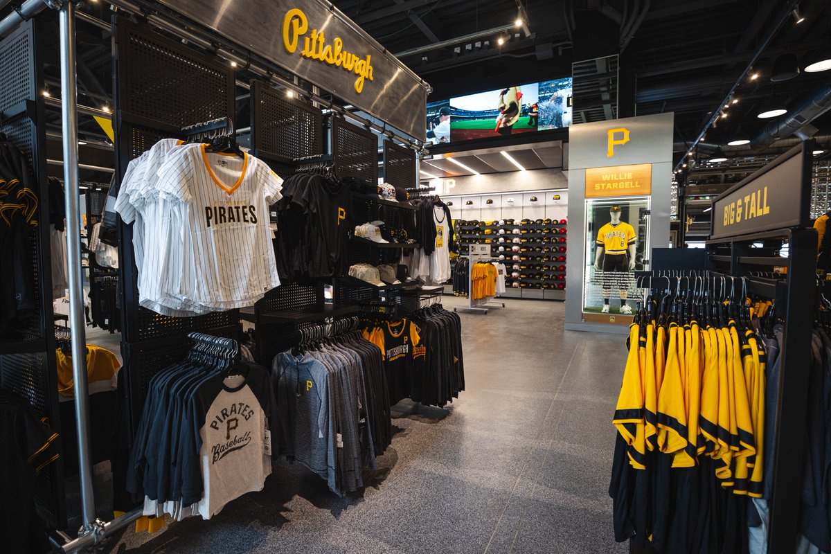 Pittsburgh Pirates on X: In partnership with @Fanatics, we have officially  opened the doors to the new Pirates Clubhouse Store at PNC Park. • Double  the size of the previous location •