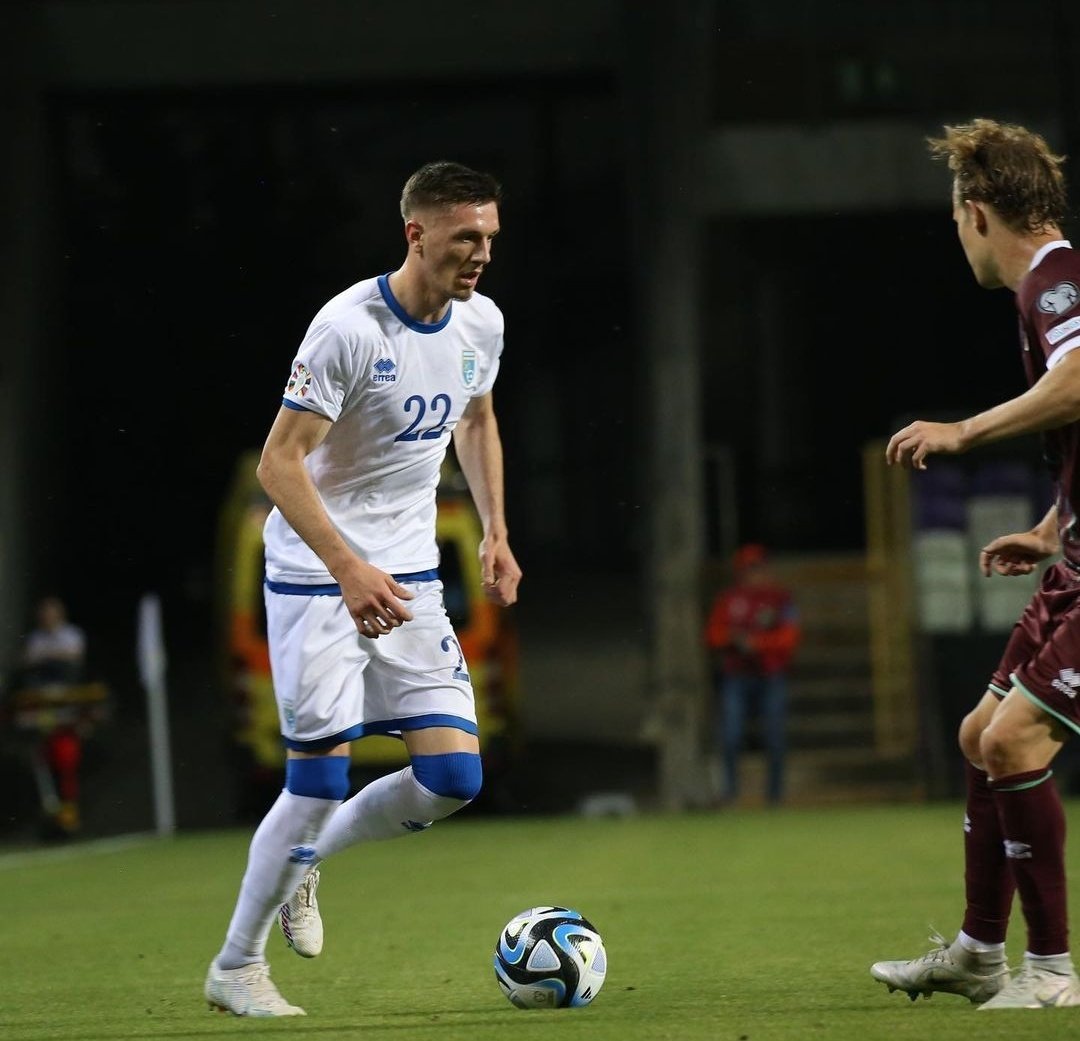 kosovanfooty_EN's tweet photo. Ermal Krasniqi with the National Team debut! 👏
#BLRKOS https://t.co/B6H6T11Y7O