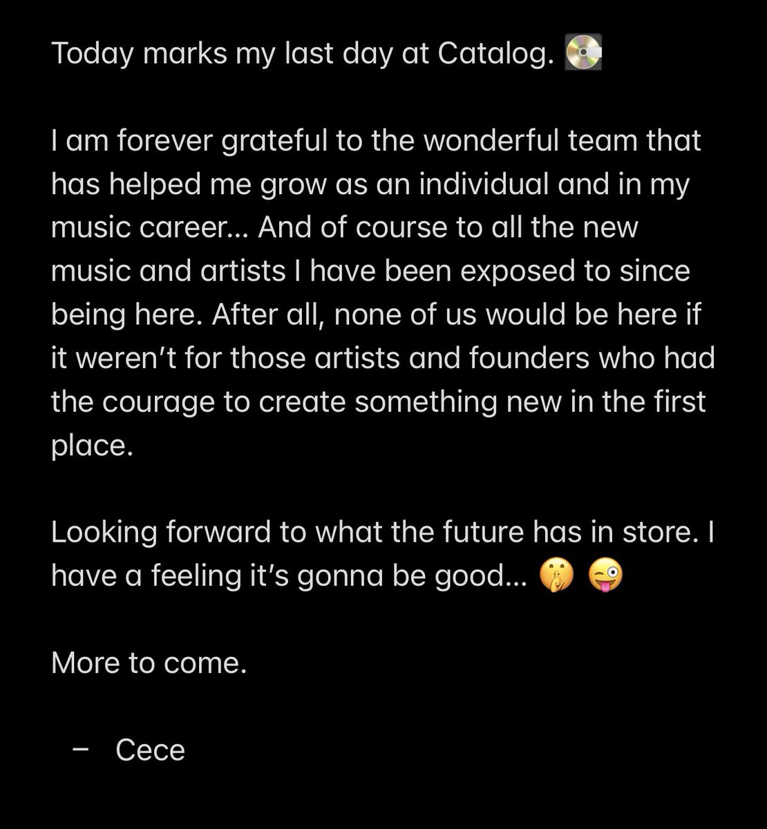 Cece Palmquist tweet media