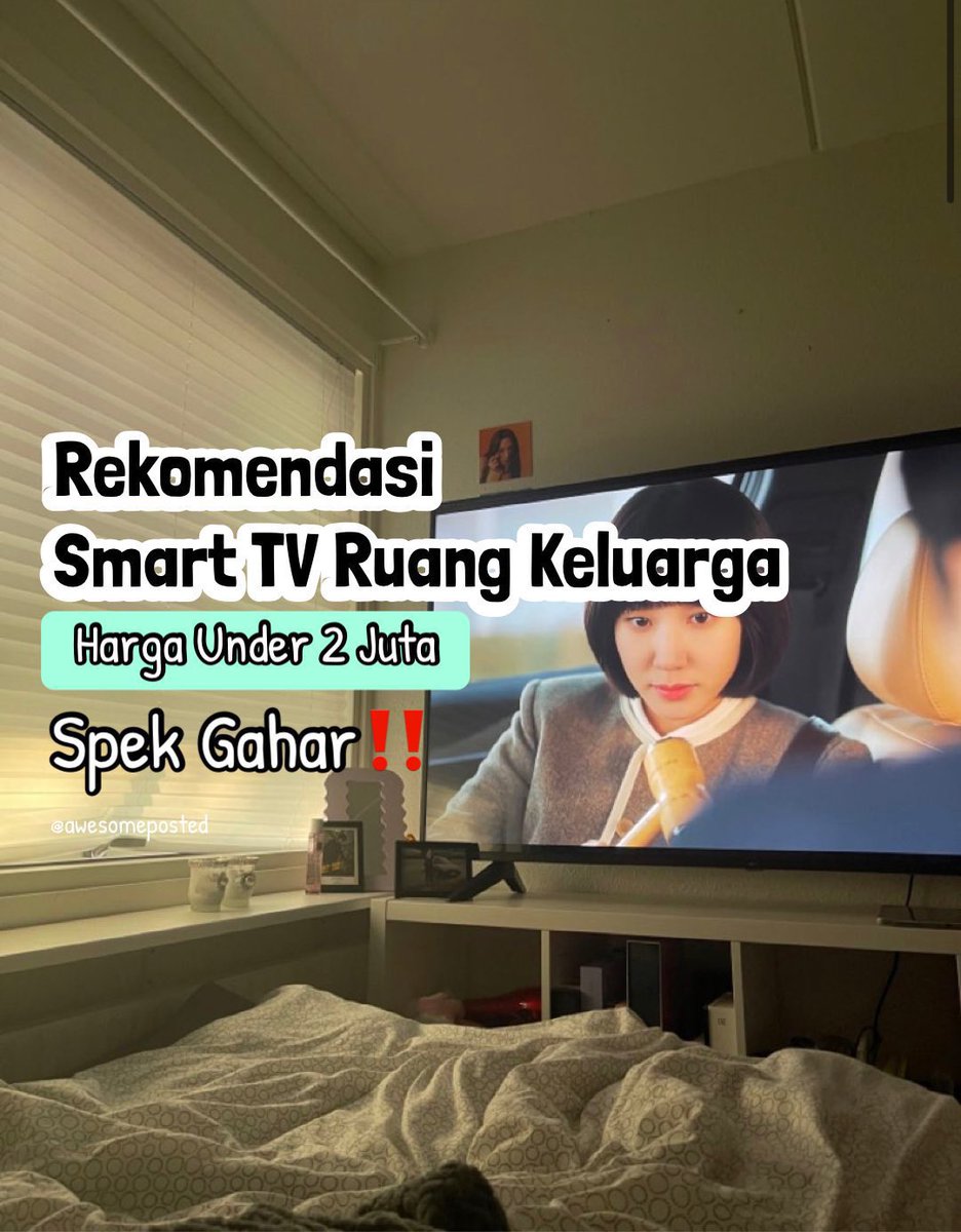 Rekomendasi Smart TV Under 2 Jt Untuk Keluarga 

— a thread