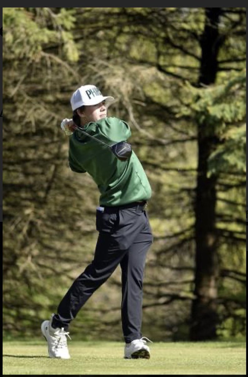 Late post but fun season! 
18 hole comp avg: 77
9 hole comp avg: 36.8

2023 Accomplishments:
All-county
Team - county champs
Runner-up Yorktown invite🥈
THB Golfer of the year
Runner up Monroe Central invite
Team - Monroe central invite champs
Individual Regional Qualifier