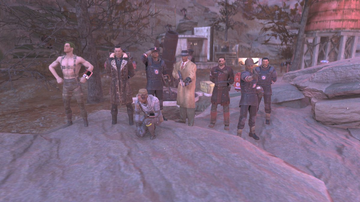 ABOSXbox's tweet photo. Members of the Brotherhood of Steel and New Responders in a joint operation took down a hostile group.
Status: No friendly casualties.
Enemy leader taken into custody.

@FFive0 @BosunZest
@SkaldStories @ranger_houston @RiverRevived @CowboySpace_
#XboxShare #Fallout76 #BOS #FiveO https://t.co/GkNU5Qyss4