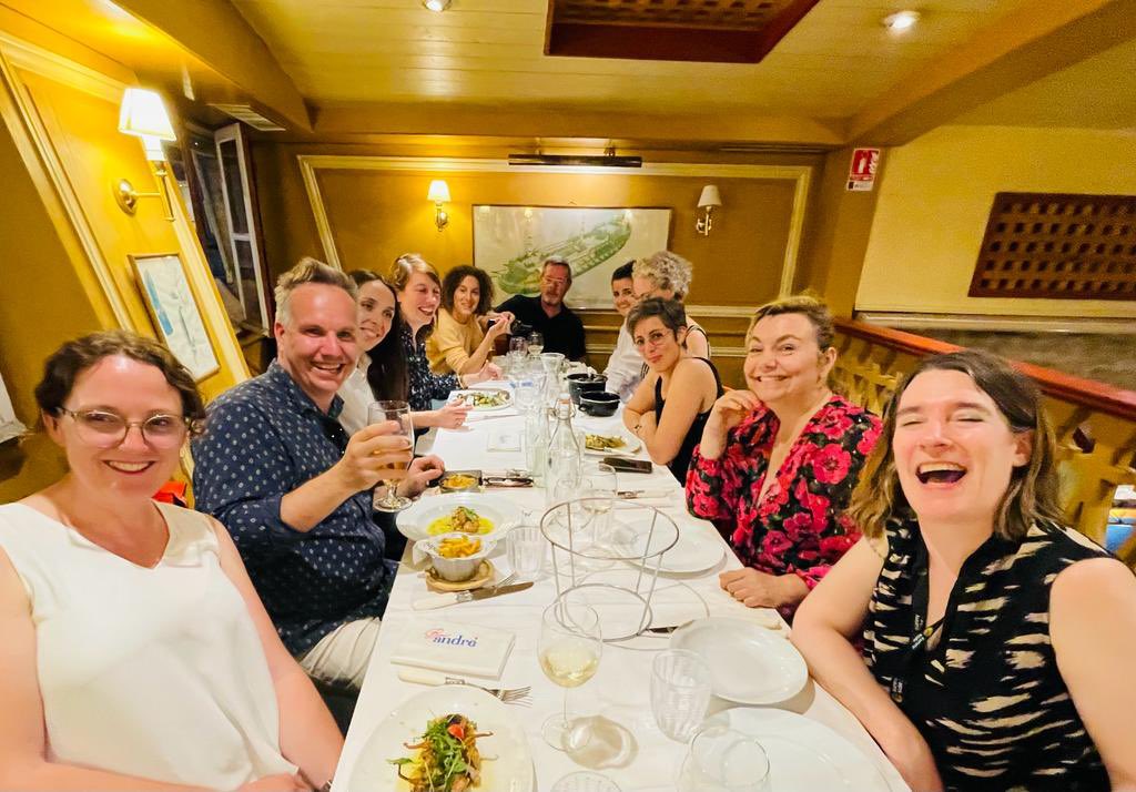 pjsapwell's tweet photo. Enjoying the delights of France with incredible interesting &amp; innovative people from the worlds of international museums, video games, doc making &amp; tech @SunnySideDoc has been incredible for this novice. Lots of ideas now from new friends 😉 @aljenki @ScarlettGreco @MaiteLab https://t.co/OruypgoL2J