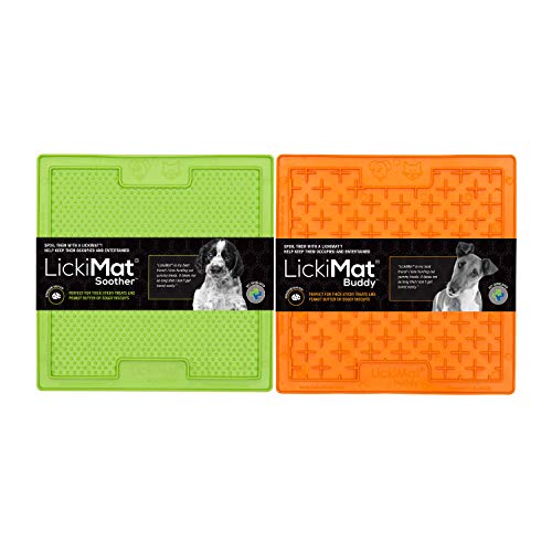 I just received Lickimat Slow Feeder for Dogs, Boredom & Anxiety Reducer; for Food, Treats, Yogurt, or Peanut Butter. Fun Alternative to a Slow Feed Dog Bowl, 2-Pack Classic Dog Buddy & S from kyoufan82 via Throne. Thank you! throne.com/kalri_aasera #Wishlist #Throne