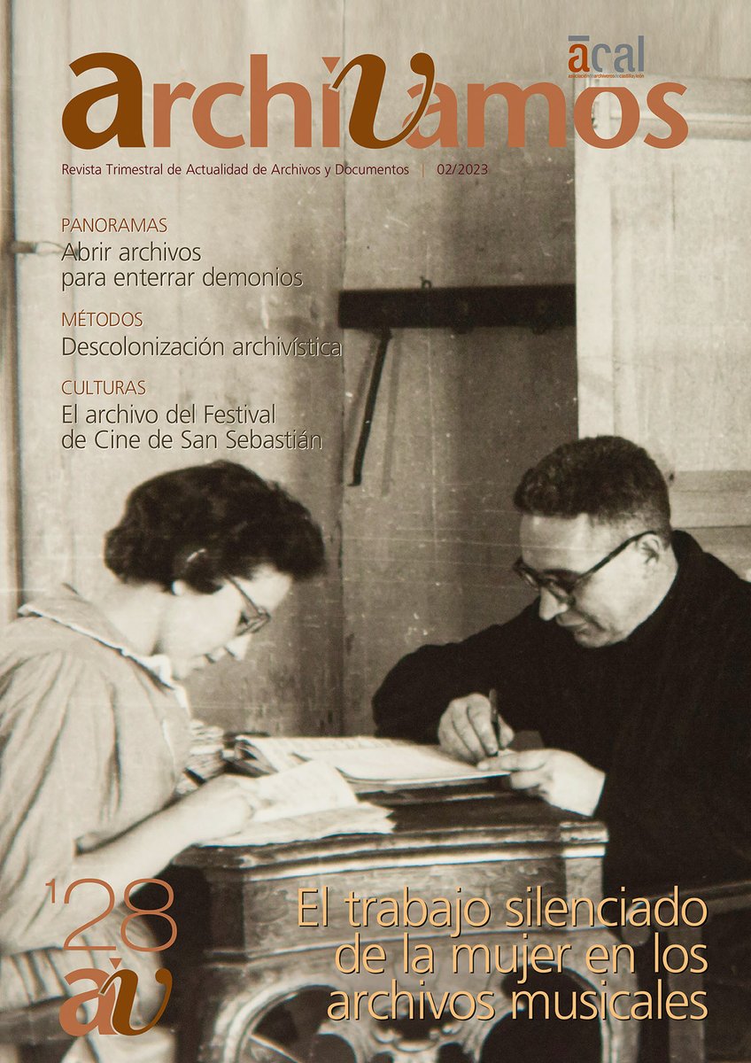 AsociacionACAL's tweet photo. Estamos imprimiendo el número de verano de #Archivamos dedicado al silenciado trabajo de las mujeres en archivos. 
Próximamente en los buzones de nuestros socios https://t.co/f1Jn0fW5Qd
