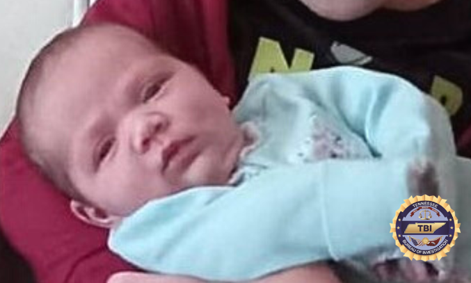 TBInvestigation's tweet photo. An Endangered Child Alert has been issued on behalf of the Grainger County Sheriff’s Office for 9-month-old Alexandria Zimmer.

Alexandria may be with Scott Cushner, her non-custodial father.

Spot them? Call the Grainger County SO at 865-828-3613 or TBI at 1-800-TBI-FIND. 1/X https://t.co/I4tz7YPjRm
