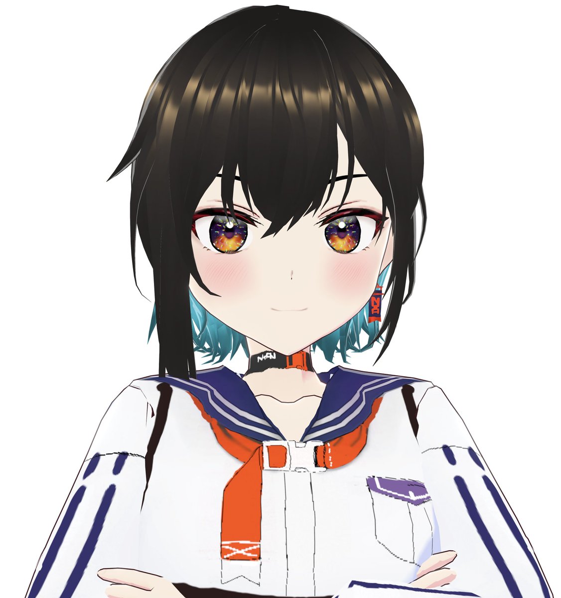 「4番打者 みさきち #VRoid」|順風のイラスト