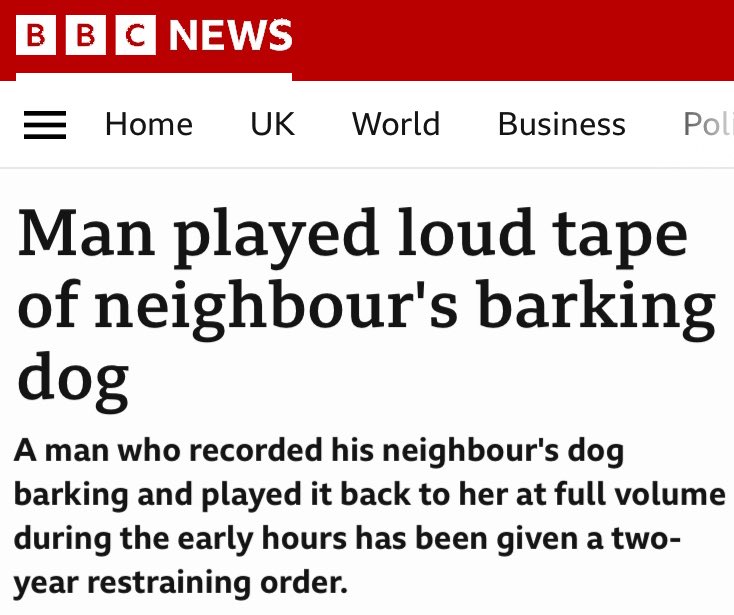I aspire to be this level of petty.