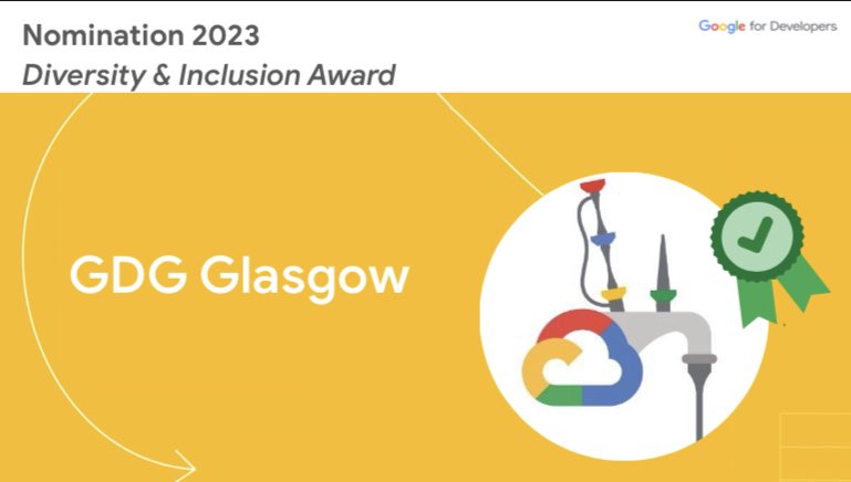Thanks for the nomination, Google! “It was an honor for us to nominate you for the award at the Community Mixer 2023. Having such inspiring, creative and hard working people within our communities gives us the power to get better and improve our programs” #GoogleDevCommunity