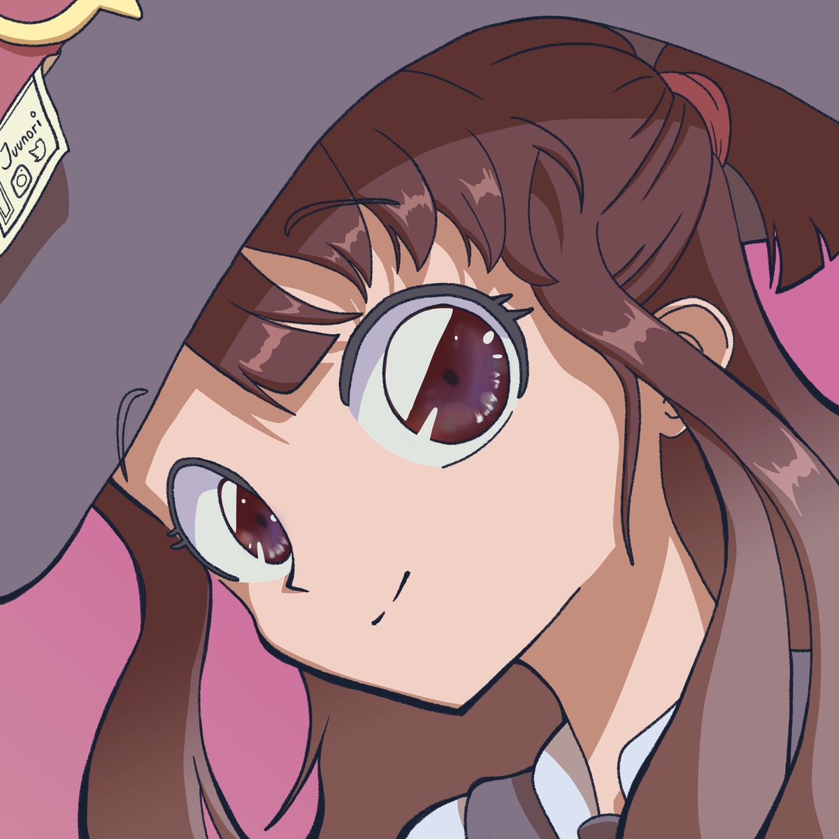 Juunoori's tweet photo. Well, my old account got hacked and got suspended. I've been waiting but I think it's better to start again... 
So, here we go! 💫
Akko Kagari in 80's anime style
.
.
.
#illustration #draw #drawing #art #anime #animegirl #akko #LittleWitchAcademia #digitalart #digitaldrawing https://t.co/AQpJQAXagD