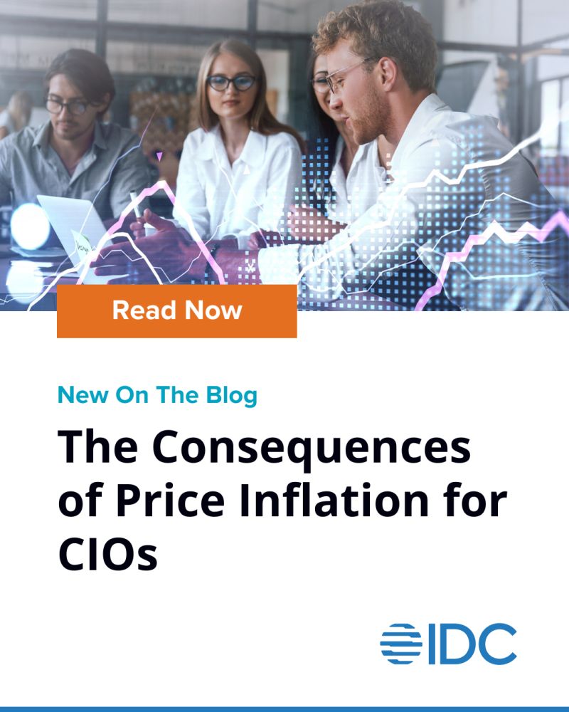 IDCLatin's tweet image. How To Embrace IT’s Value and Adapt for Strength While Navigating Inflation. Read this #IDCblog: bit.ly/43BqgoW
#ITBenchmarking #ITCostManagement