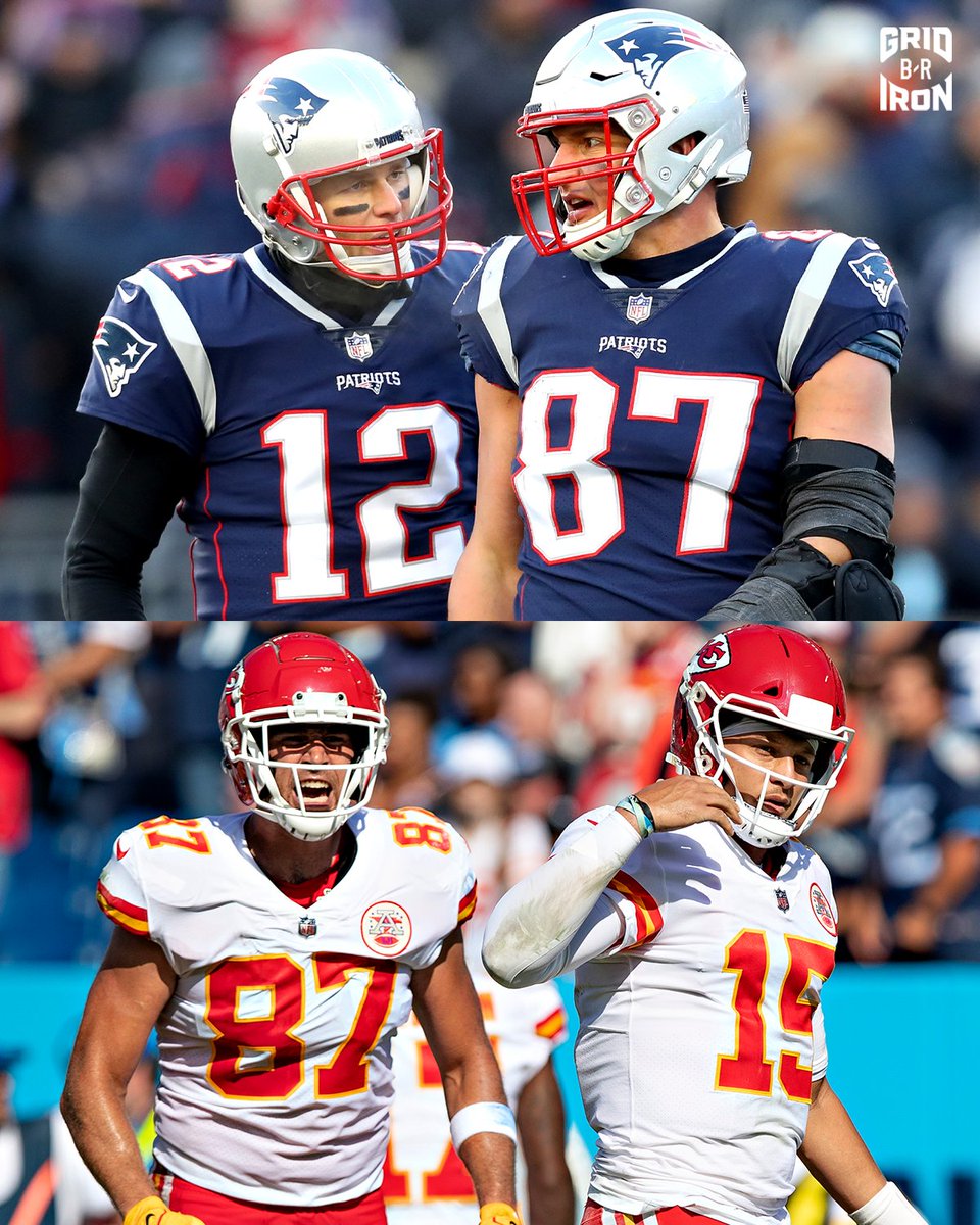 Who will go down as the GOAT QB/TE combo?