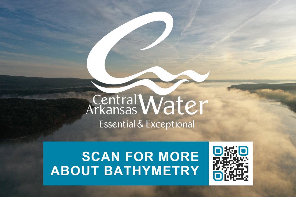 Planning to visit Lake Maumelle soon?
Don't be alarmed if you see a large boat with antennas and sensors and people surveying the western portion of the lake.  The sensors will create an underwater map of the lakebed, also known as a Bathymetric Map.