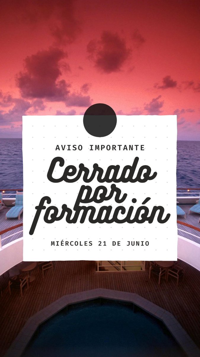 El miércoles 21 de junio la oficina permanecerá cerrada. Nos vamos a conocer de primera mano el maravilloso barco MS Queen Victoria de la naviera Cunard. #viajeslavilla #somostuagencia