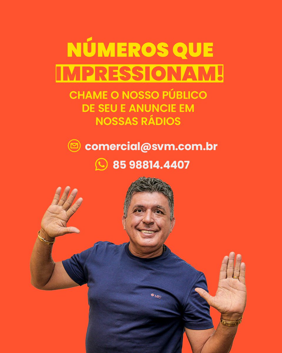 Um show de música, informação, prêmios, entretenimento e AUDIÊNCIA 🚀 Arraste pro lado e confira o incrível alcance da <a href="/fm93/">FM 93 - Fortaleza</a>  e da <a href="/RecifeFM/">Recife FM</a>  no mês de maio/2023 📻💚

#svminsights #audiência #alcance #rádio #fm93 #recifefm