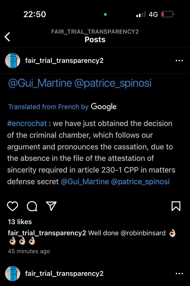 Steve64582468's tweet photo. @John11150653 @RobinBinsard Encrochat https://t.co/vYYoojPE4X