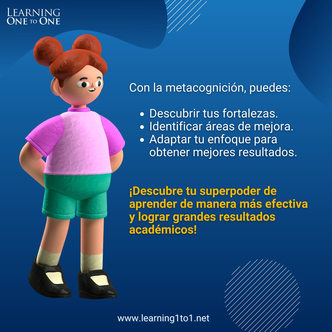 Learning1to1's tweet photo. ¿Qué es la metacognición?🧠 ¿Cómo desarrollar habilidades metacognitivas? https://t.co/uzra1aELhI
#educadores #respeto #educación #Learning #learning1to1 #aprendizaje #autonomía #líderes #planeación #innovacióneducativa #colegiosdelsigloXXI #evaluación https://t.co/msCcPc3YMi