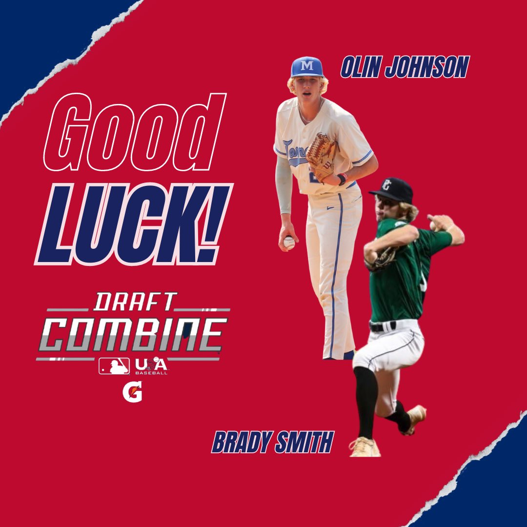 Good luck to our guys heading to the @mlb combine this week! These two have absolutely put in the work and are prepared to show out amongst the top talent in the county. Good luck fellas! 
-
<a href="/MLB/">MLB</a>Draft @mlbnetwork 
-
#mlbcombine #mlb #draft #baseball #milb #peaksquad⚡️
