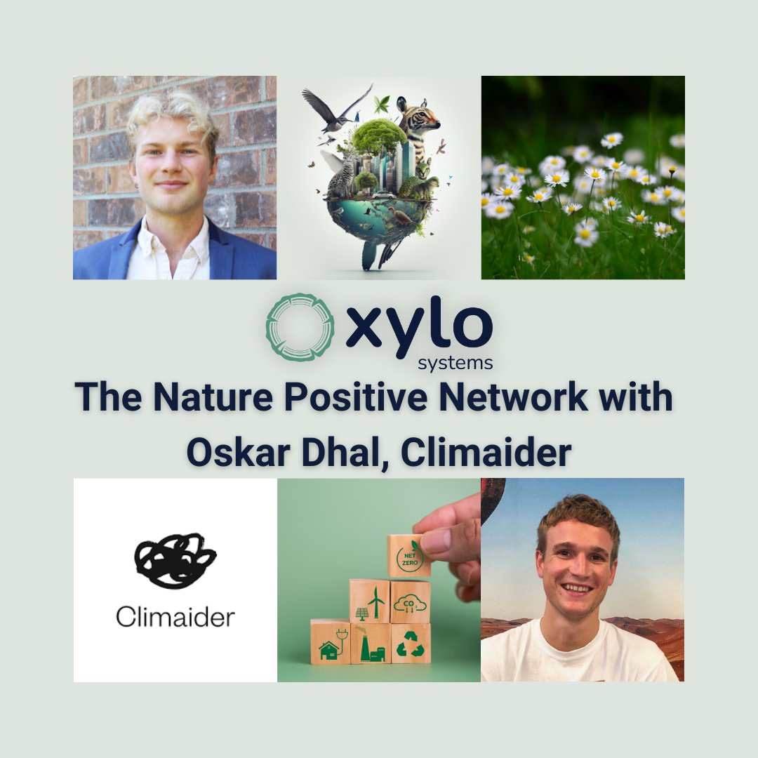 After a short hiatus, The Nature Positive Network Podcast is back with the final episodes for Season 1! In episode 5, our brilliant Lead Data Scientist, Freddie Lancia delves into global climate initiatives with Oskar Dhal from Climaider.
ow.ly/G8le50OSo5g