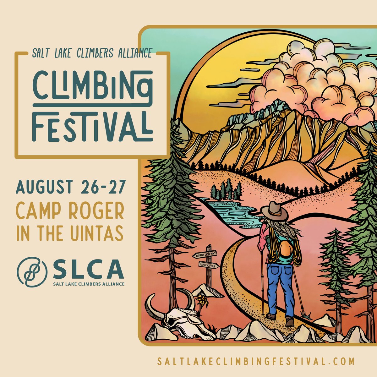 SLClimbers's tweet photo. TICKETS ARE LIVE! The time is finally here, grab your tickets for the Salt Lake Climbers Alliance Climbing Festival!! This year we will be hosting our festival in the Uintas at Camp Roger. https://t.co/4hQflUDF9x https://t.co/fpPzqG7CnI