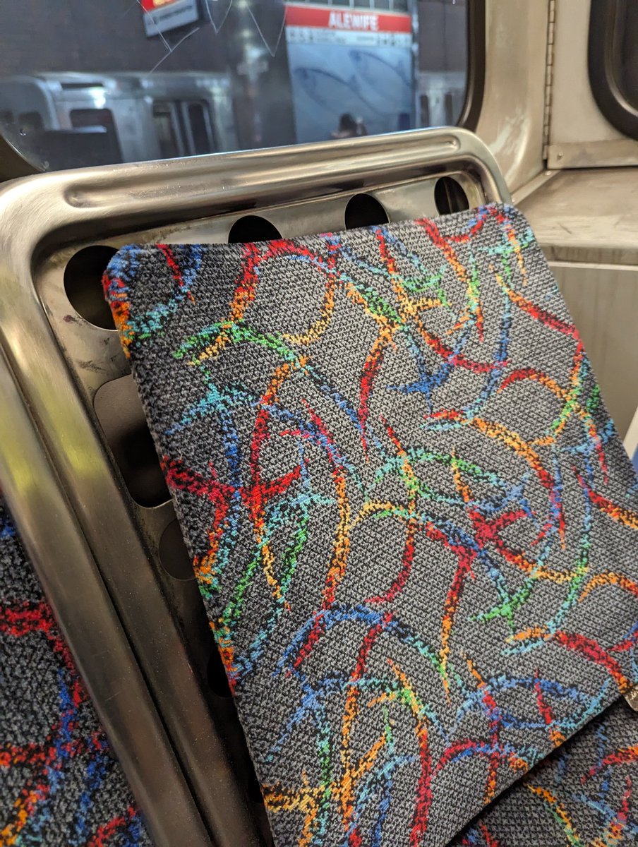 tfbuck's tweet photo. Hey @MBTA redline car 01714 could use some attention. Lots of seats that are missing or damaged. https://t.co/JhnJrN47y3