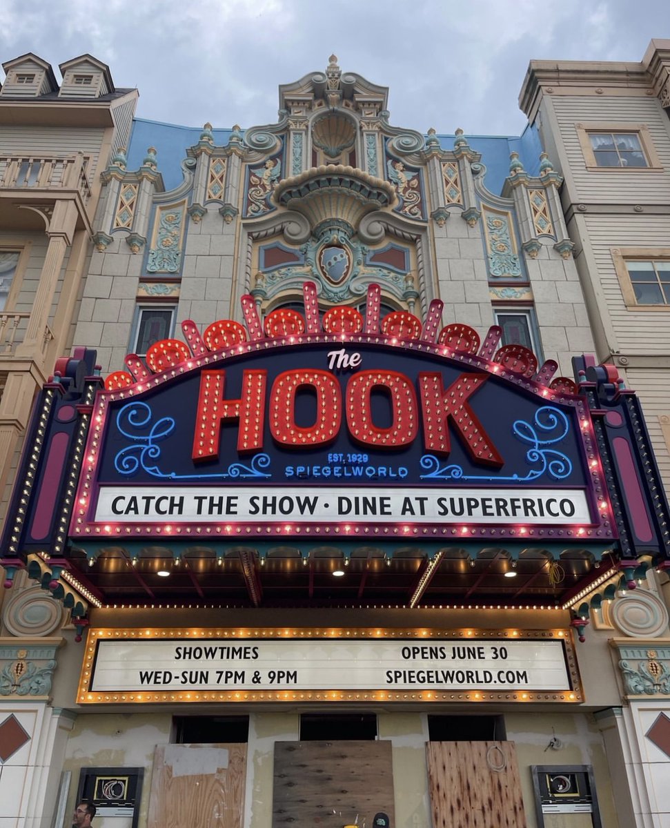 1️⃣0️⃣ days until The Hook at @CaesarsAC opens! 🎉 Are you ready for a never before seen entertainment experience in #AtlanticCity?! The Hook will feature weekly live shows, the Italian-American-Psychedelic Superfrico restaurant, & more ✨ 

Book your 🎟️ at rb.gy/bpoyn