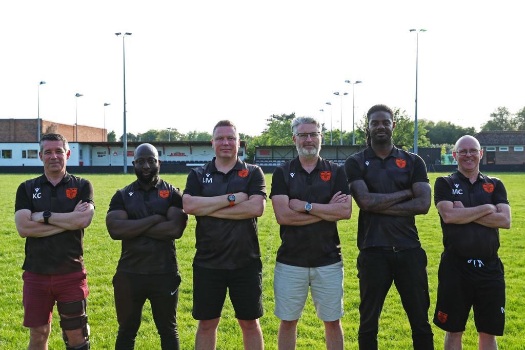 The 1st team management for the 2023/24 season has been finalised and we are excited to have the guys on board.
Kevin Carrigan -GK coach
Tayo (Tee) Jay Oladele -Coach
Lee Matthews- Manager
Glenn Goudie -Co-Chairman
Jerrome Sobers -Assistant Manager 
Mark Coles - Physio
#utw