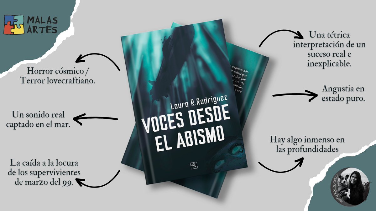 serameyts's tweet photo. Con todo esto que está pasando con el submarino y el Titanic, solo vengo a recordaros que hace poco saqué un libro con Malas Artes que involucra submarinos y... criaturas marinas desconocidas 👀✨ https://t.co/yOE4IYlOML
