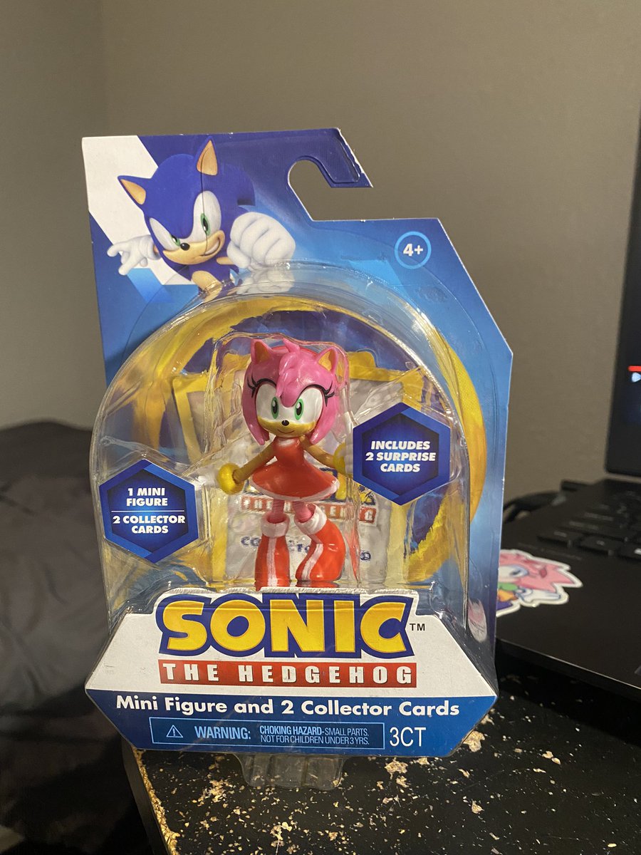 Another cute one! I jumped as there were only two left and the price was fair, and she cute! Hard to find Amy without the hammer. And I will be opening the package, I like being able to dust and care for my figures.